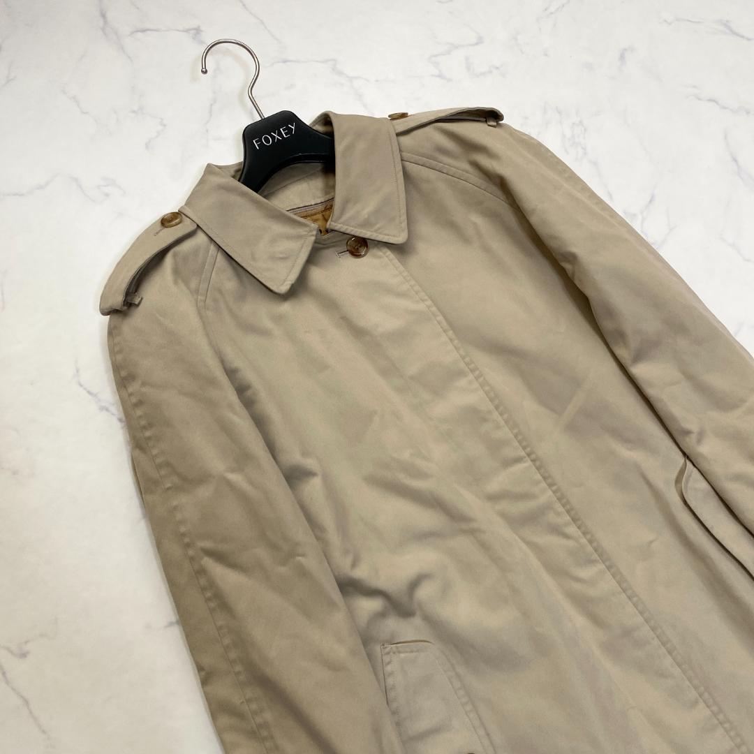 バーバリー 着丈111 シングル トレンチコート ベージュ ライナー チェック