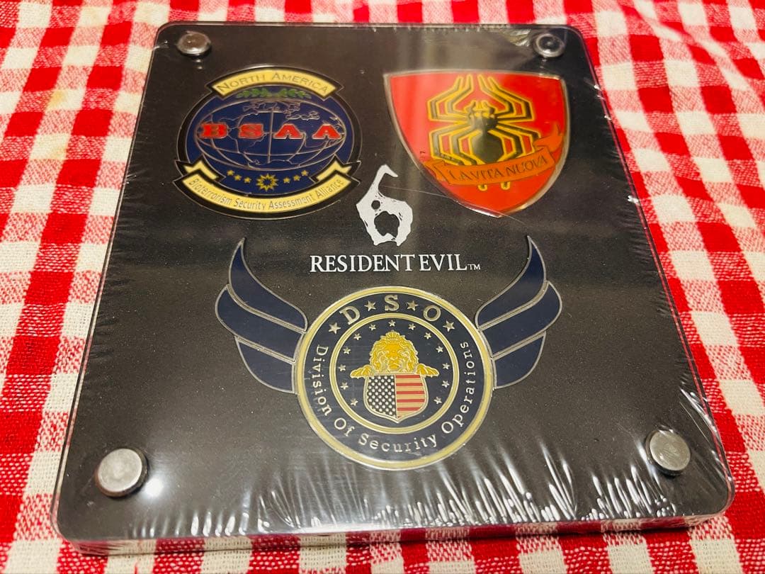 Resident Evil 6 海外限定版メタルプレート8015/30075