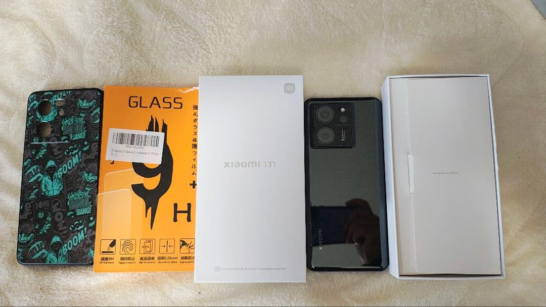 Xiaomi 13T黒 8GB 256GB 本体とケース4点セット