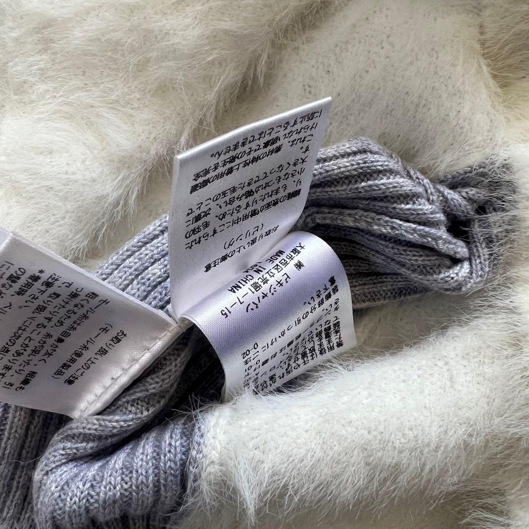 ARCHIVIO アルチビオ　ファー　ニット　タートルネック　セーター　ゴルフ