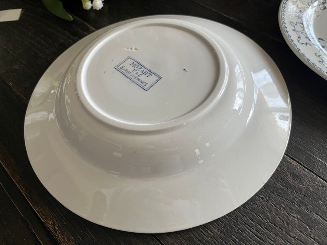 サルグミンヌ　Sarreguemines モーツァルトMozart 2枚セット