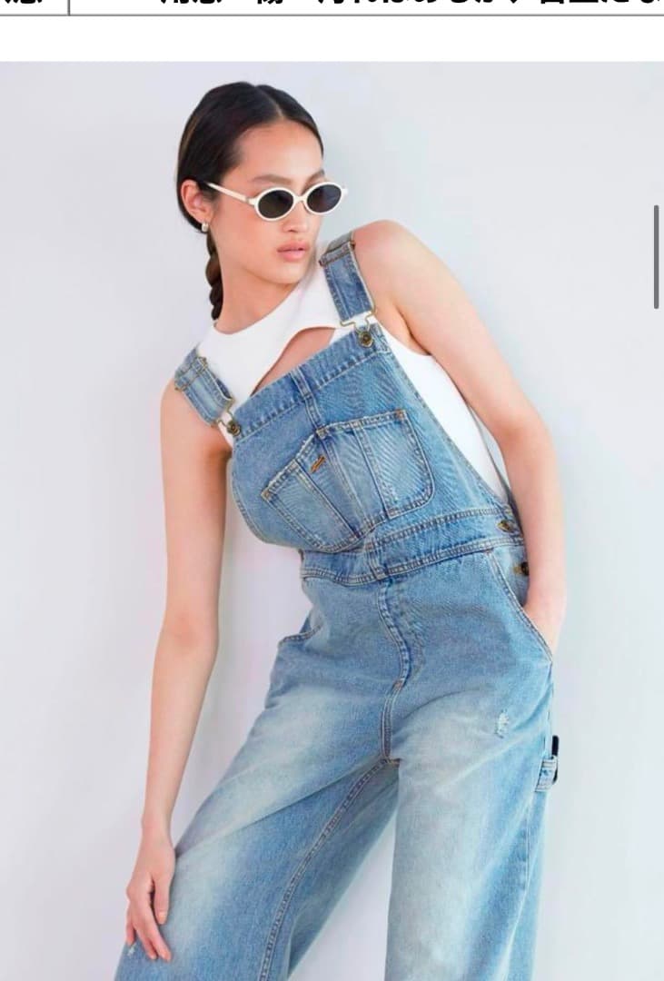 searoomlynn vintage looseオーバーオール　M