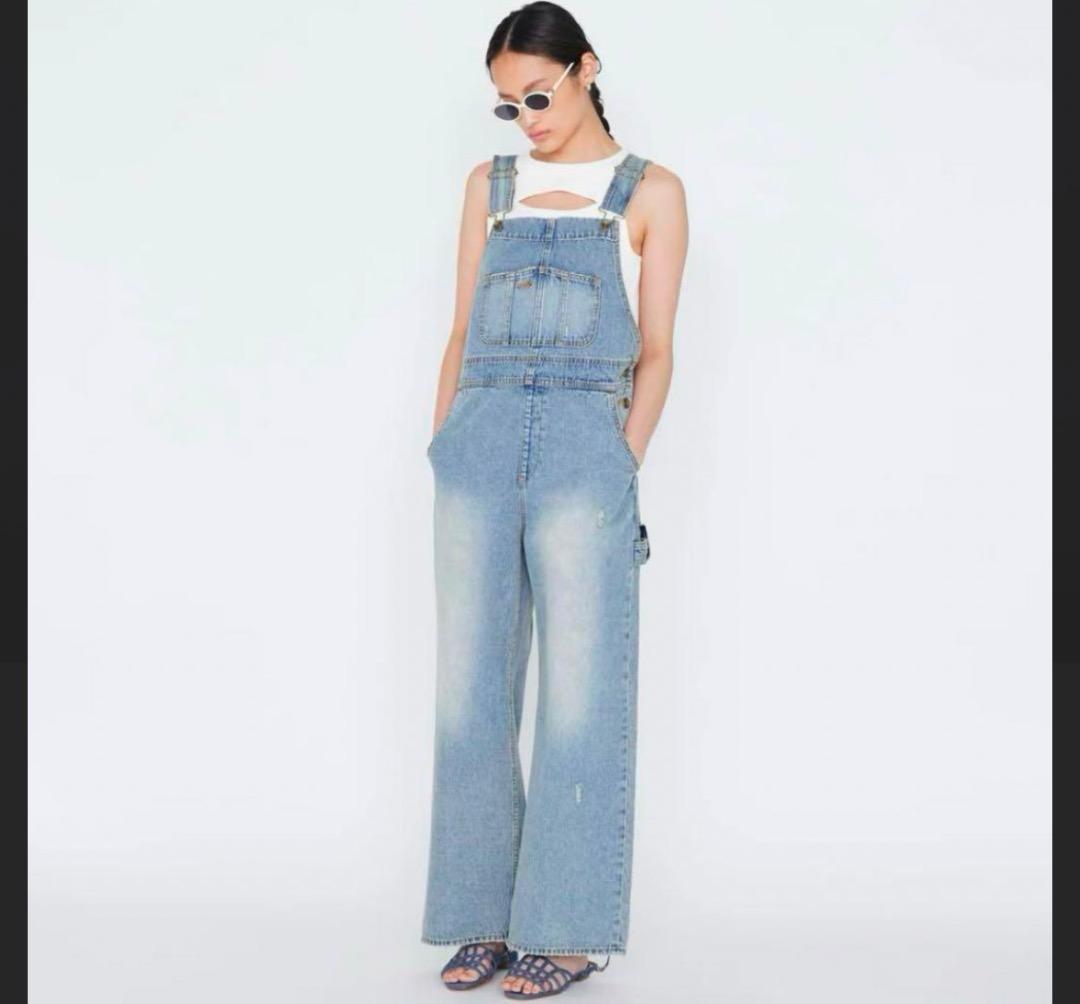 searoomlynn vintage looseオーバーオール　M