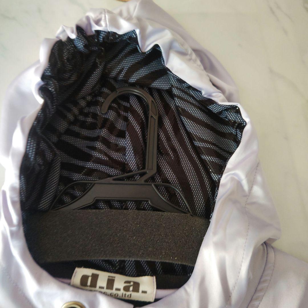 d.i.a. フード付きクロップジャケット ラベンダー