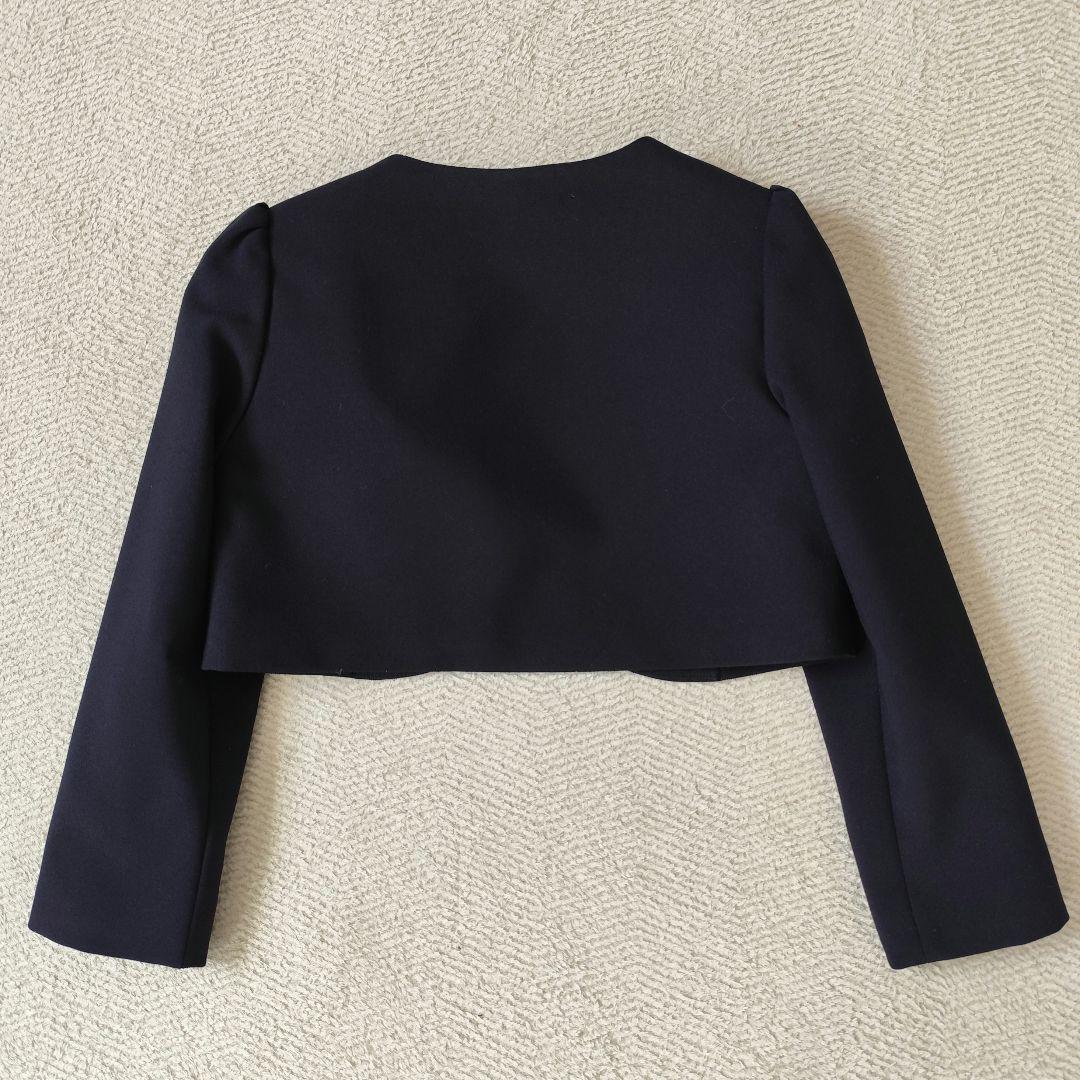 し*ー様 petit main レース衿花柄ワンピース フォーマルスーツ 120