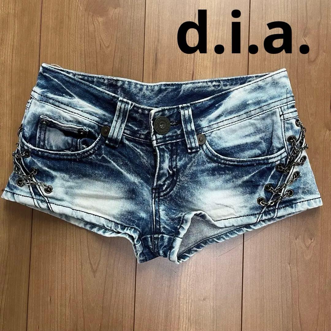 d.i.a. ミニ丈ショートパンツ 平成 ギャル y2k グランジ ビンテージ