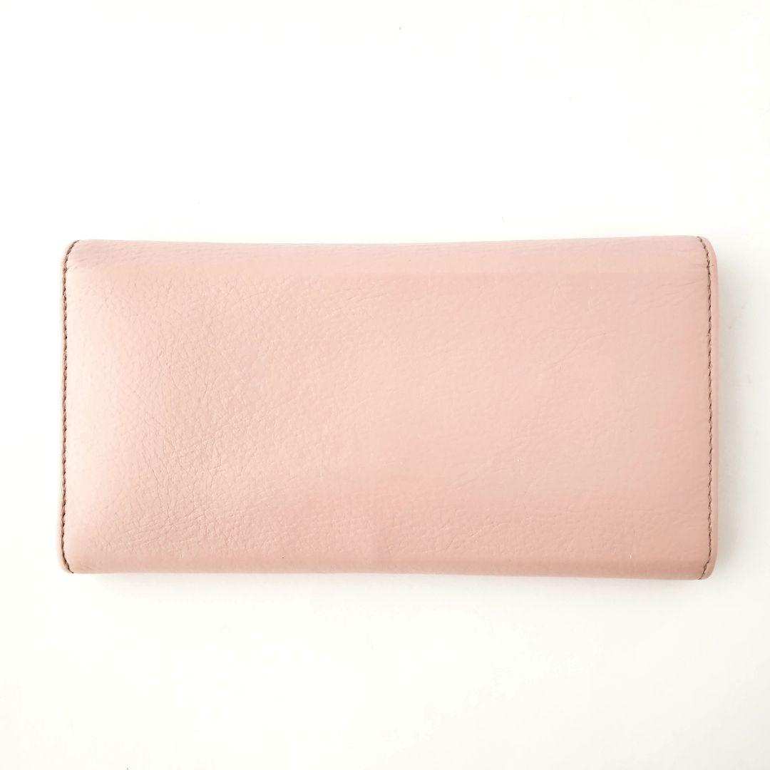 BALENCIAGA　長財布　ペーパー シン マニー　ライトローズ　バレンシアガ