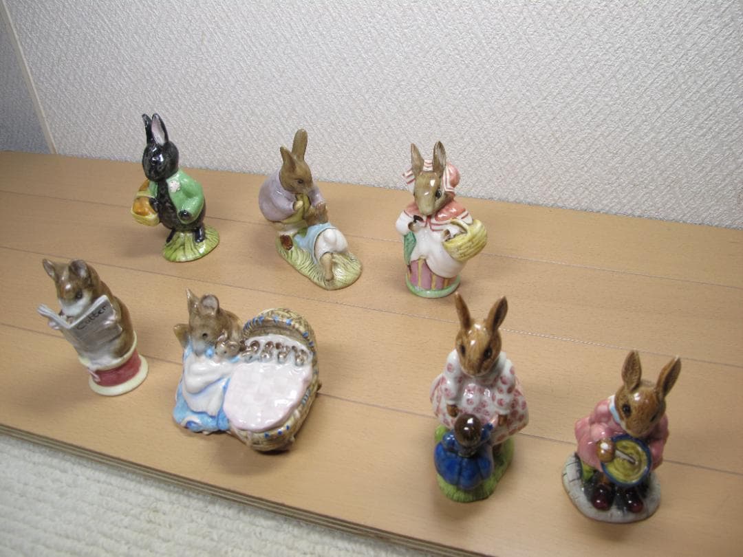 ロイヤル ドルトン バニキンズ　ビアトリクス ポター ピーター ラビット ７点