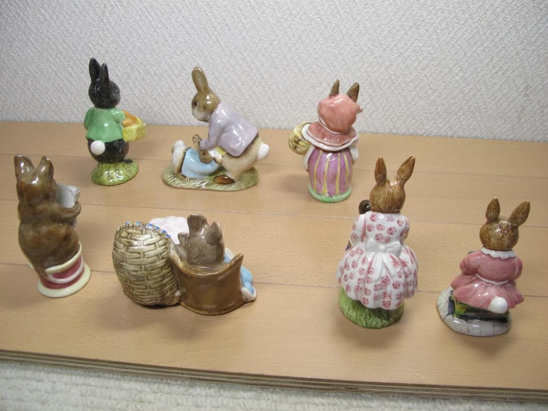 ロイヤル ドルトン バニキンズ　ビアトリクス ポター ピーター ラビット ７点
