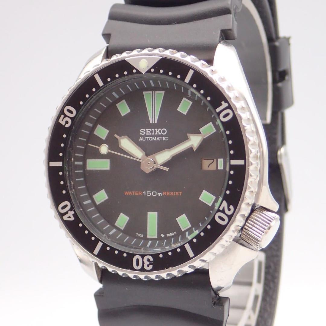良品　SEIKO 7002-7001 自動巻き ダイバーズウォッチ
