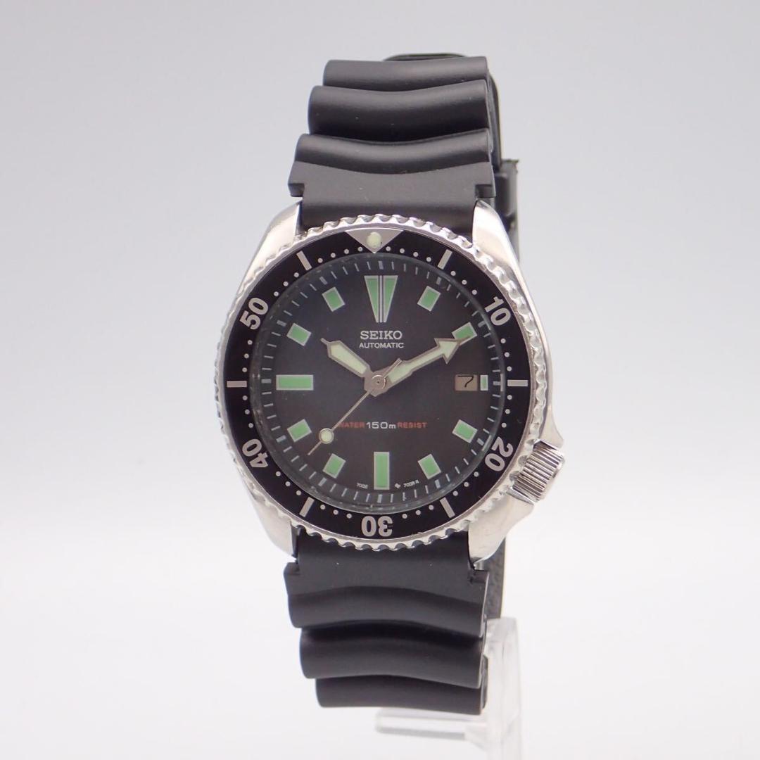 良品　SEIKO 7002-7001 自動巻き ダイバーズウォッチ