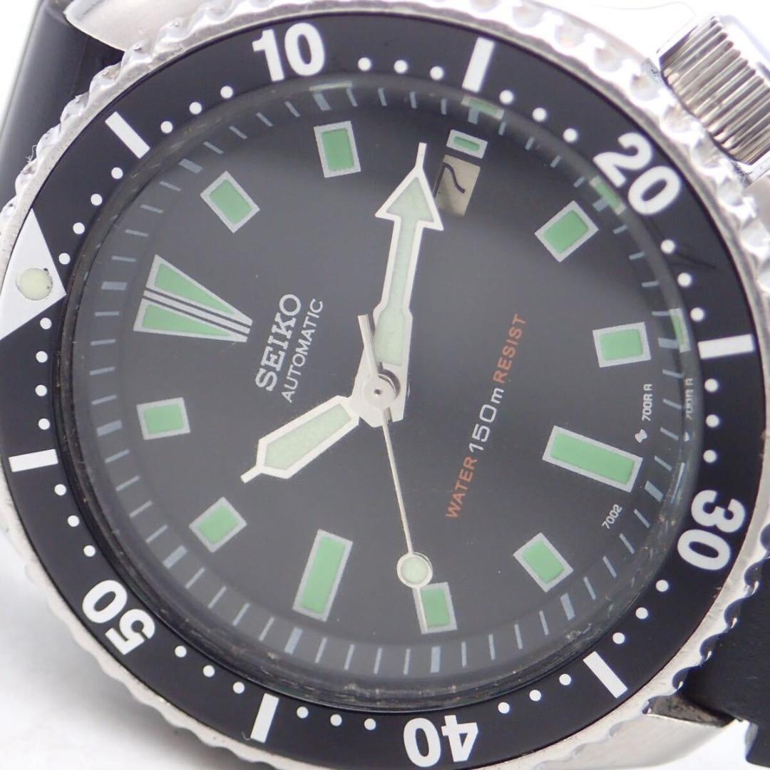 良品　SEIKO 7002-7001 自動巻き ダイバーズウォッチ