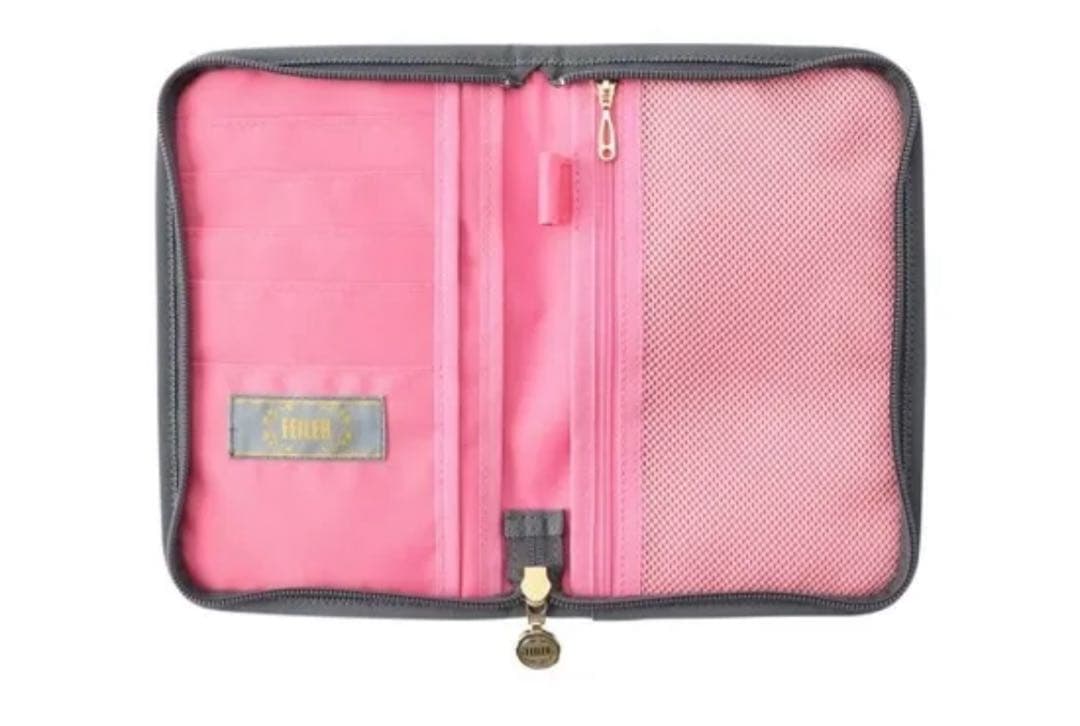 良柄♪未開封　フェイラー　ハイジ　マルチケース　グレー　（銀座・WEB限定）