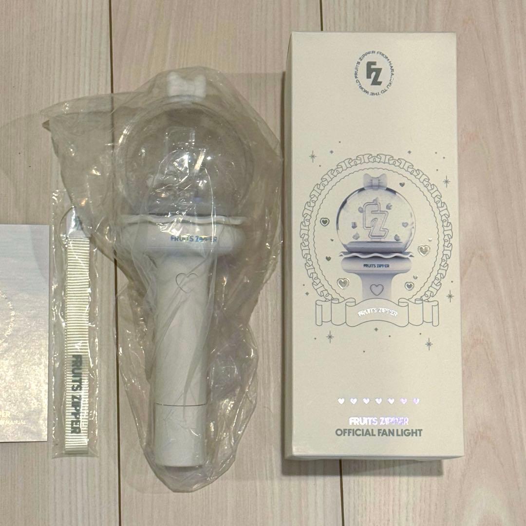 【未使用】FRUITS ZIPPERペンライトホワイト
