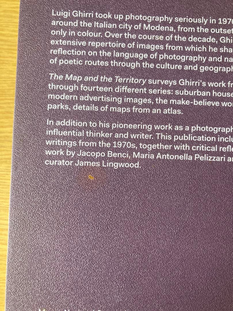 ルイジ・ギッリ The Map and the Territory 写真集