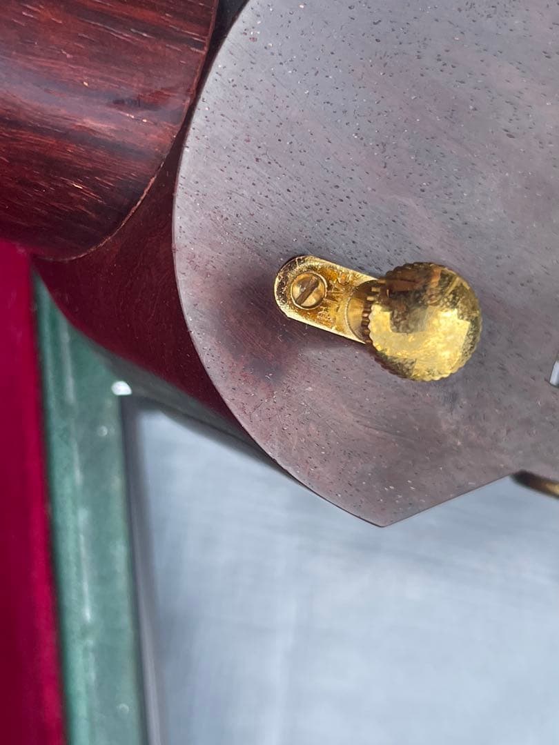 紅木三味線 小唄用 ケース付 付属品一式 現状品