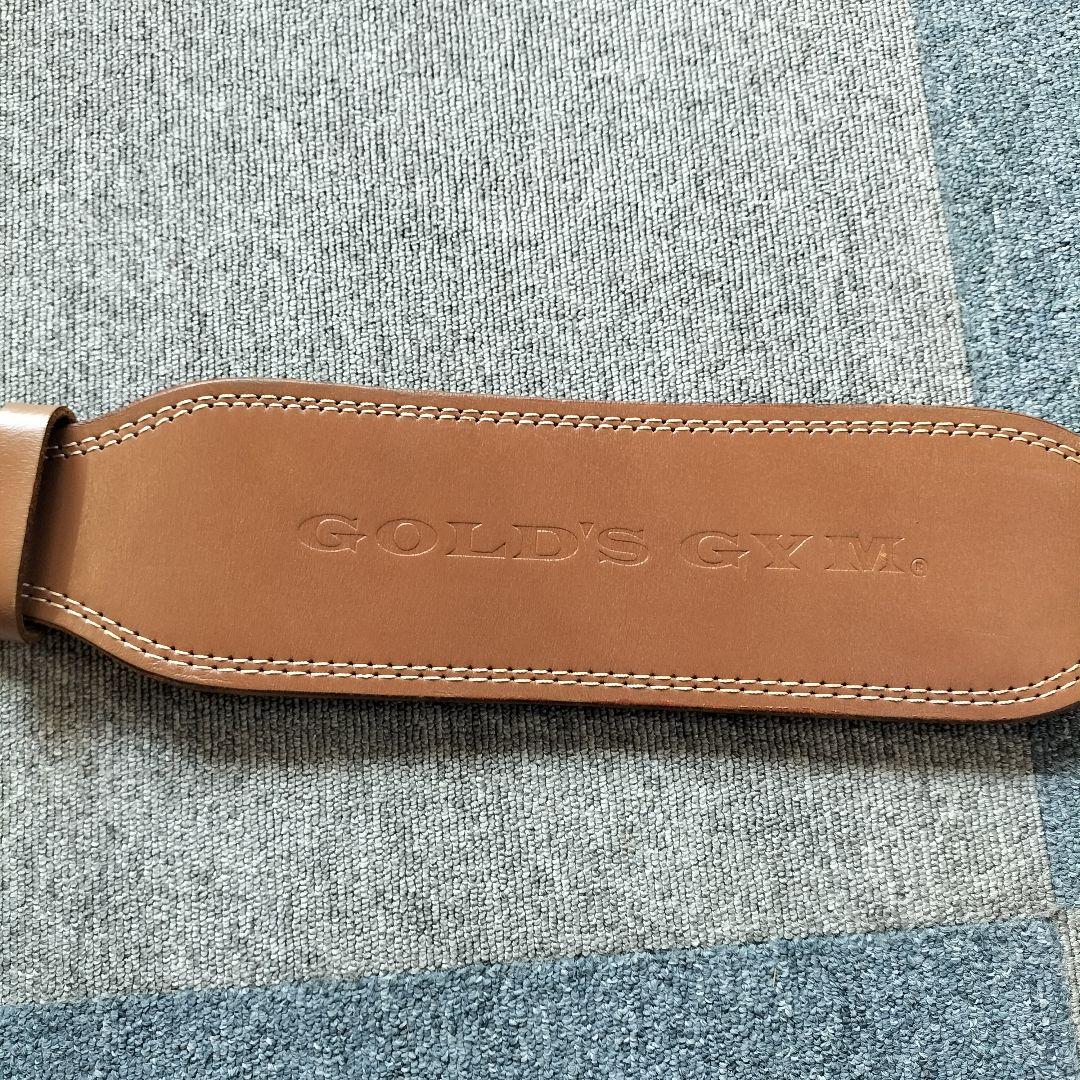 ゴールドジム　プロレザーベルト　M