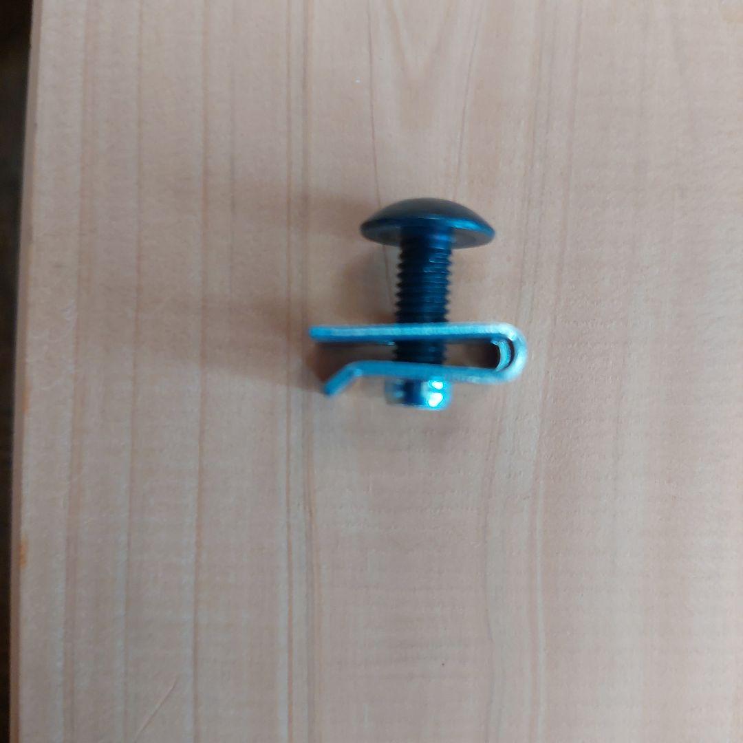 新品未使用!!ホンダズーマーフロントカウルセット(黒)ビスナット付き