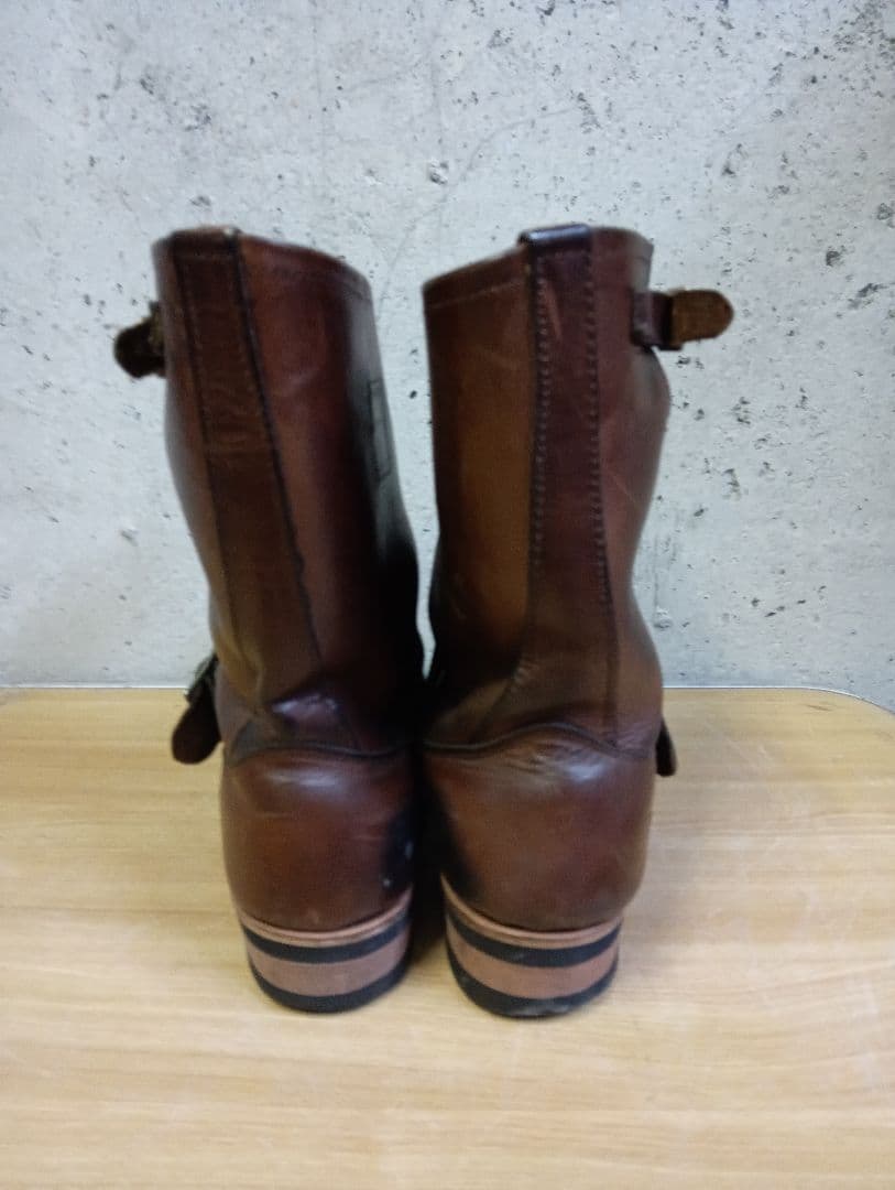 GORILLA エンジニアブーツ スチールトゥ 26cm ブラウン ビンテージ