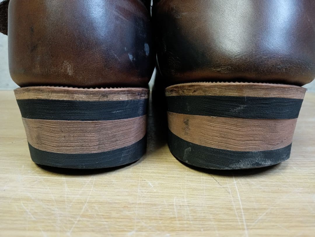 GORILLA エンジニアブーツ スチールトゥ 26cm ブラウン ビンテージ