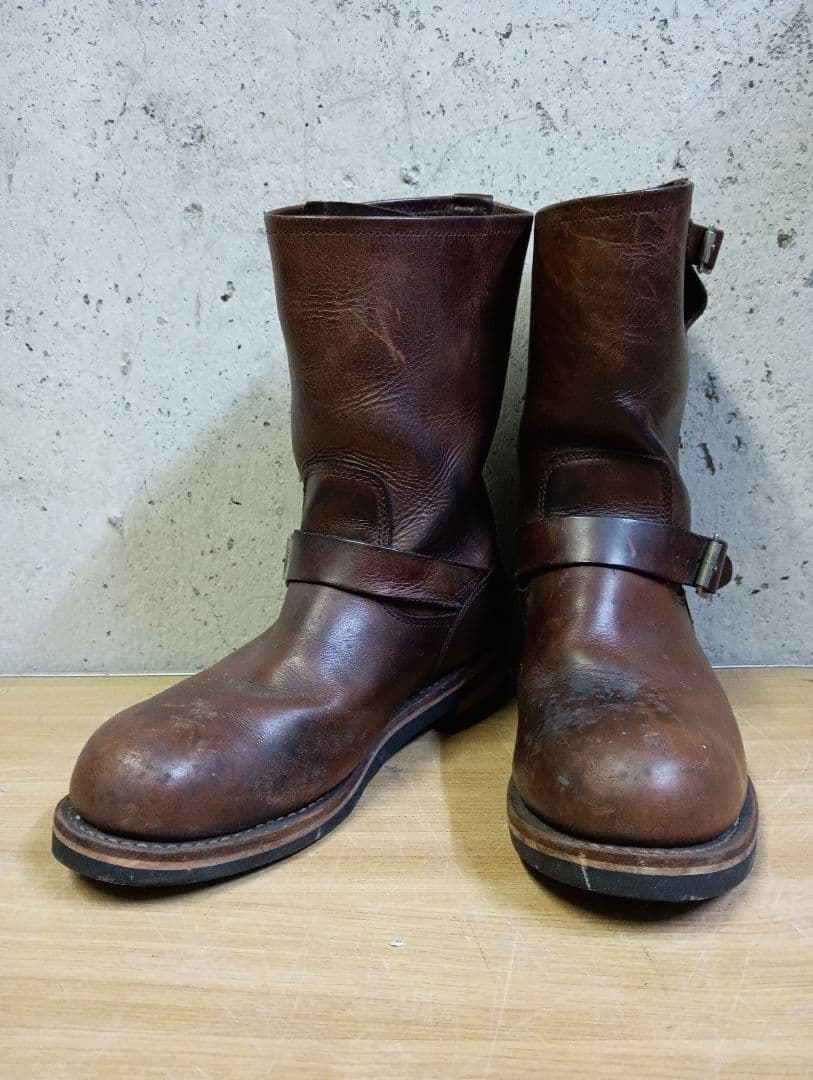 GORILLA エンジニアブーツ スチールトゥ 26cm ブラウン ビンテージ