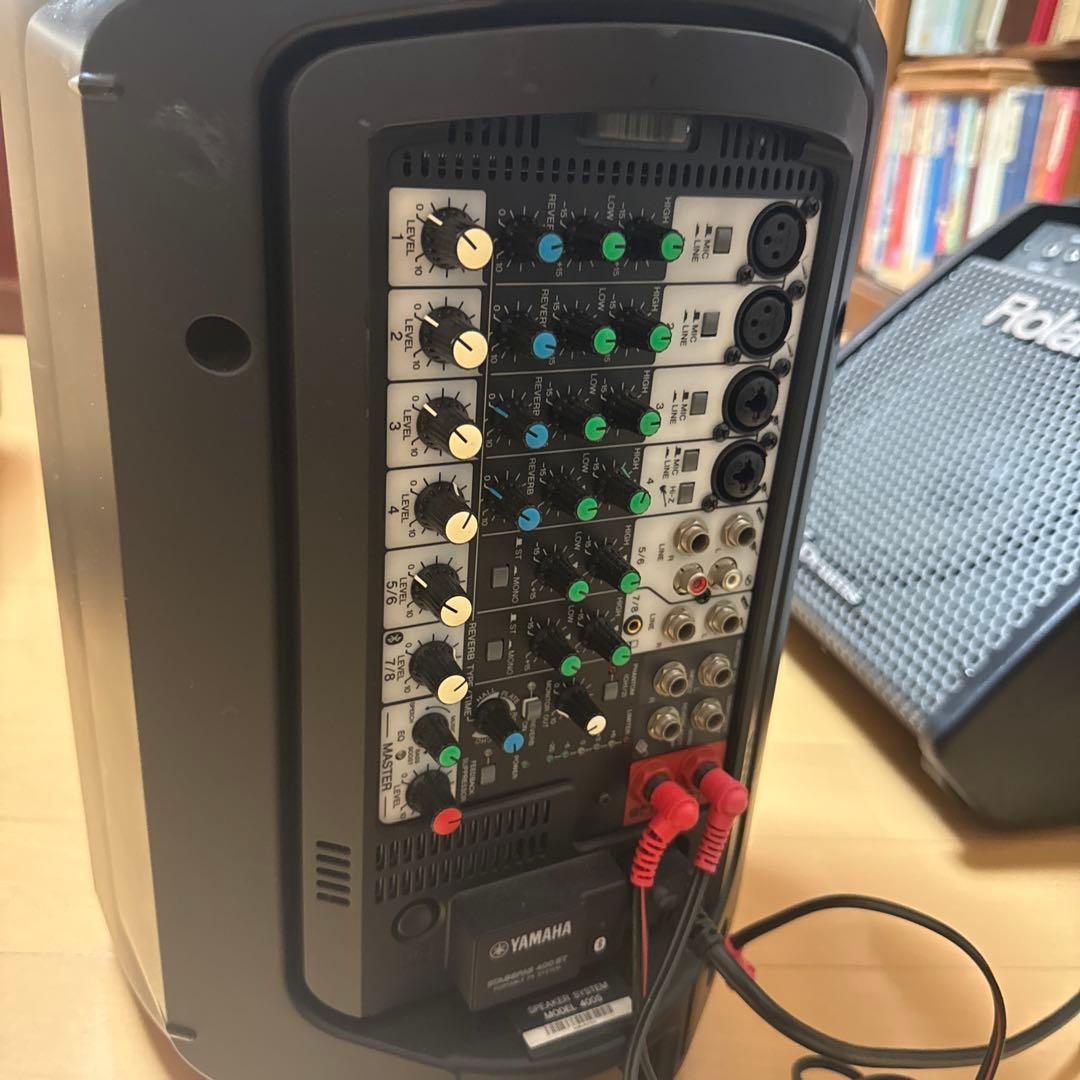 STAGEPAS 400BT ポータブルPAシステム 2スピーカー　スタンド付き