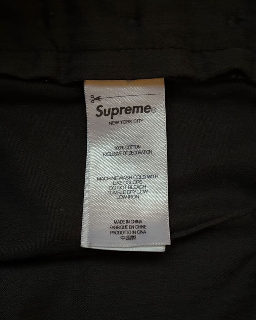 Supreme Chino Pant 30 Black 24fw チノパン