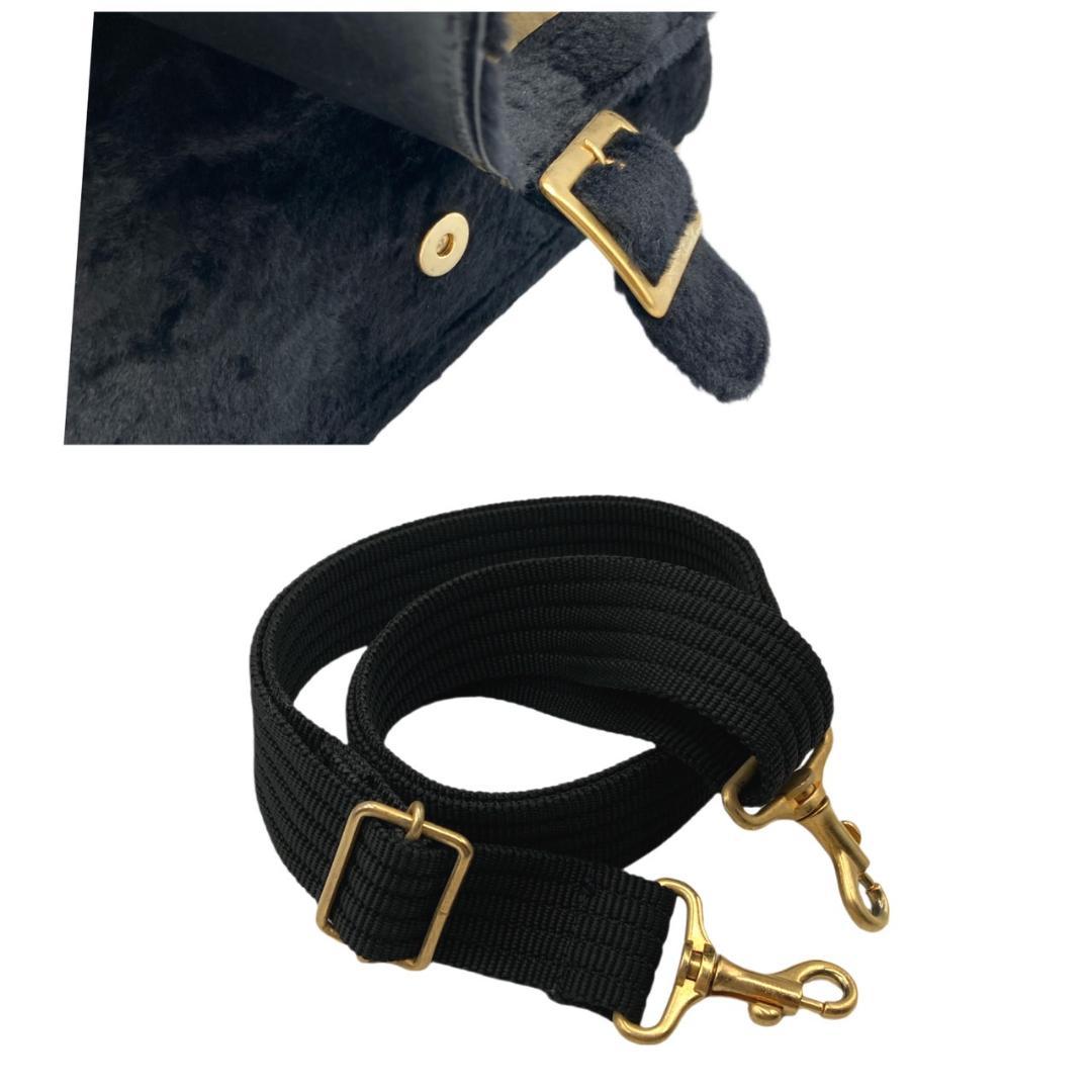 【 希少】　ビーズバッグ　一点物　2wayバッグ　ショルダーバッグ　黒　0317