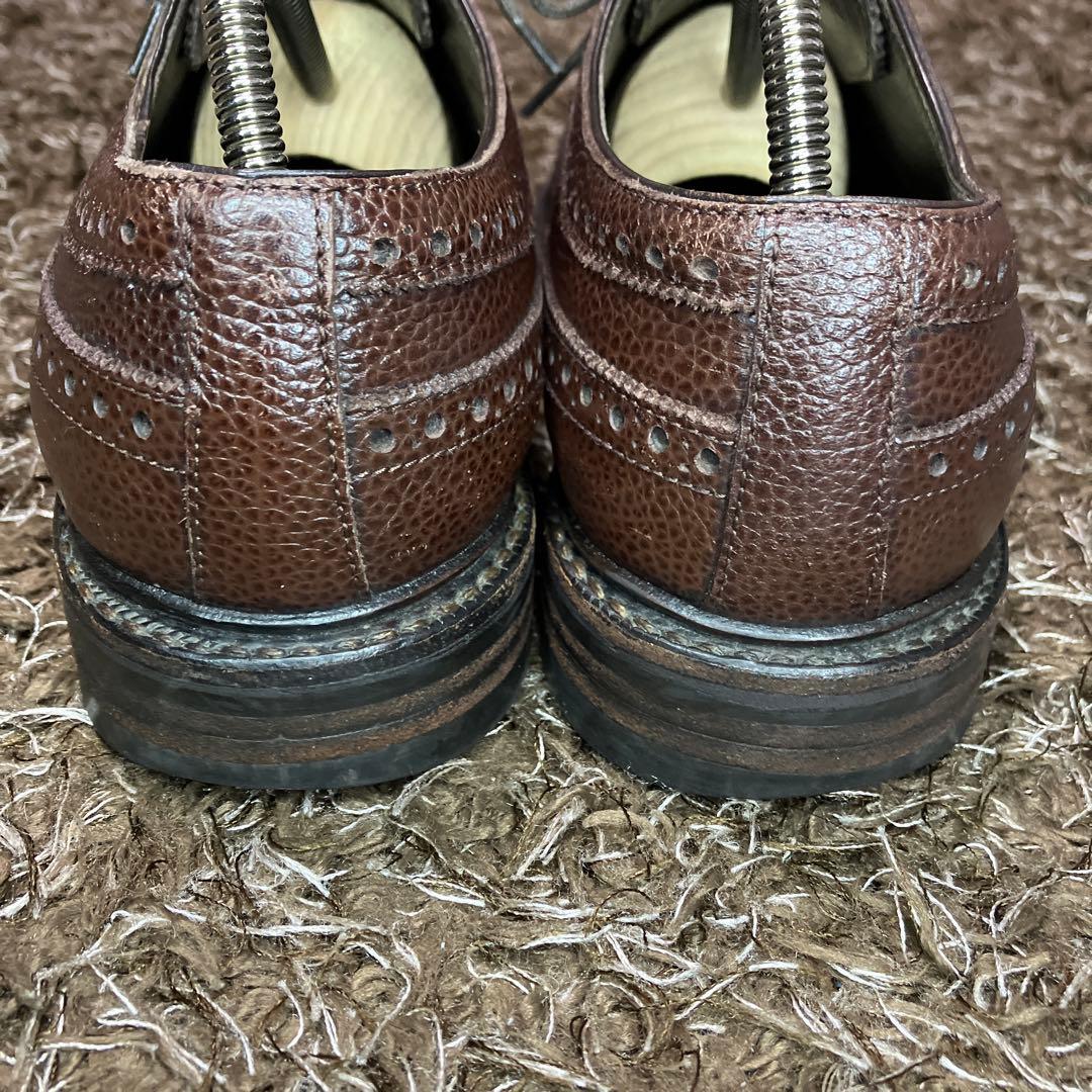 Jalan Sriwijaya ジャランスリワヤ ウイングチップ シボ加工 7