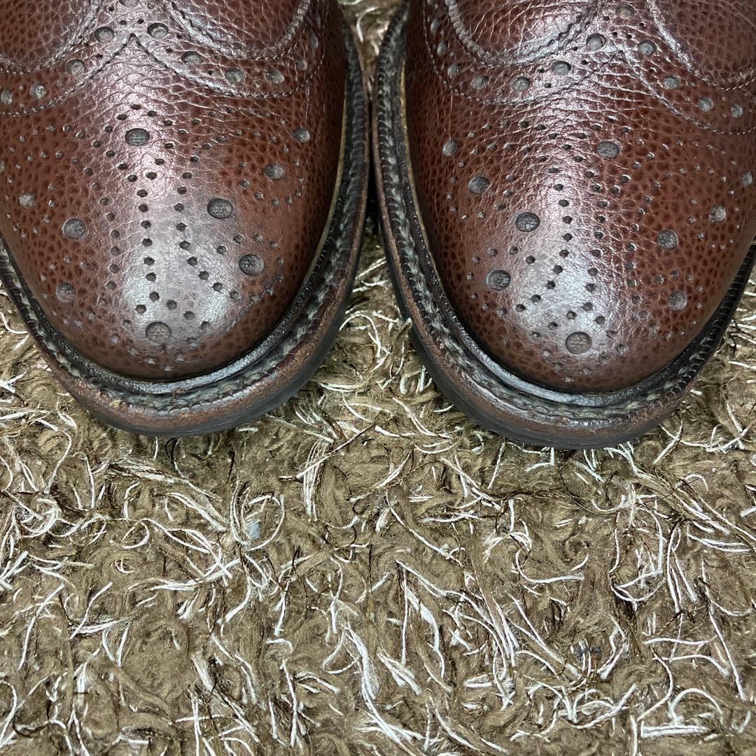 Jalan Sriwijaya ジャランスリワヤ ウイングチップ シボ加工 7