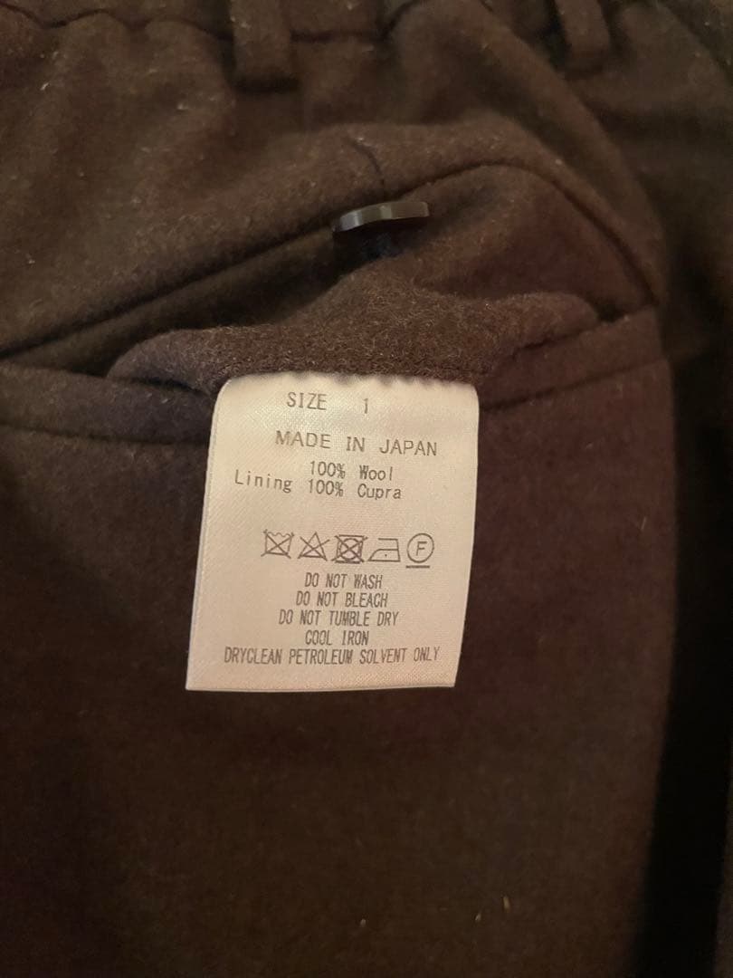 スーツ MARKAWARE FRONT PLEATS PEGTOP