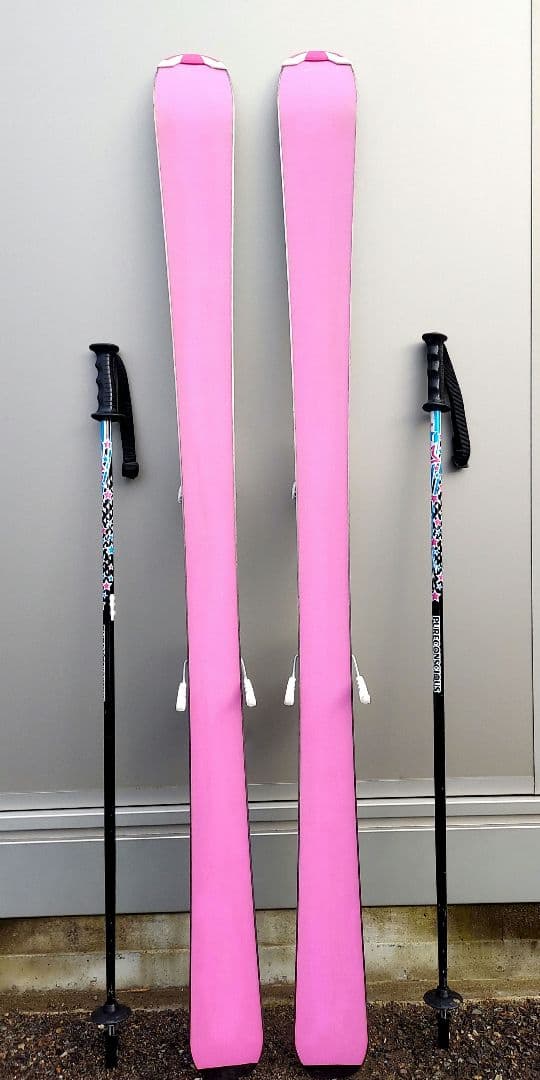 スキー板 130 ストック 90 セット Pure Conscious 女の子