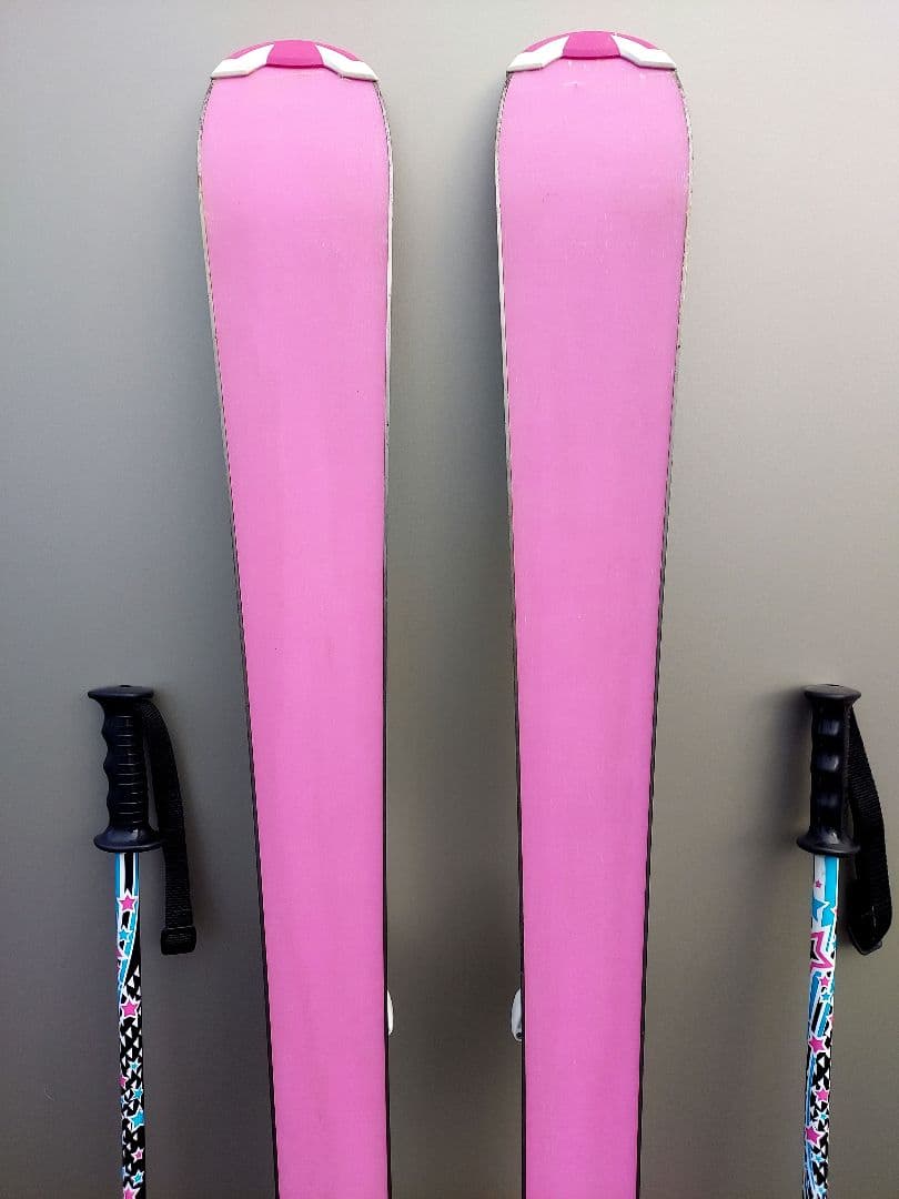 スキー板 130 ストック 90 セット Pure Conscious 女の子