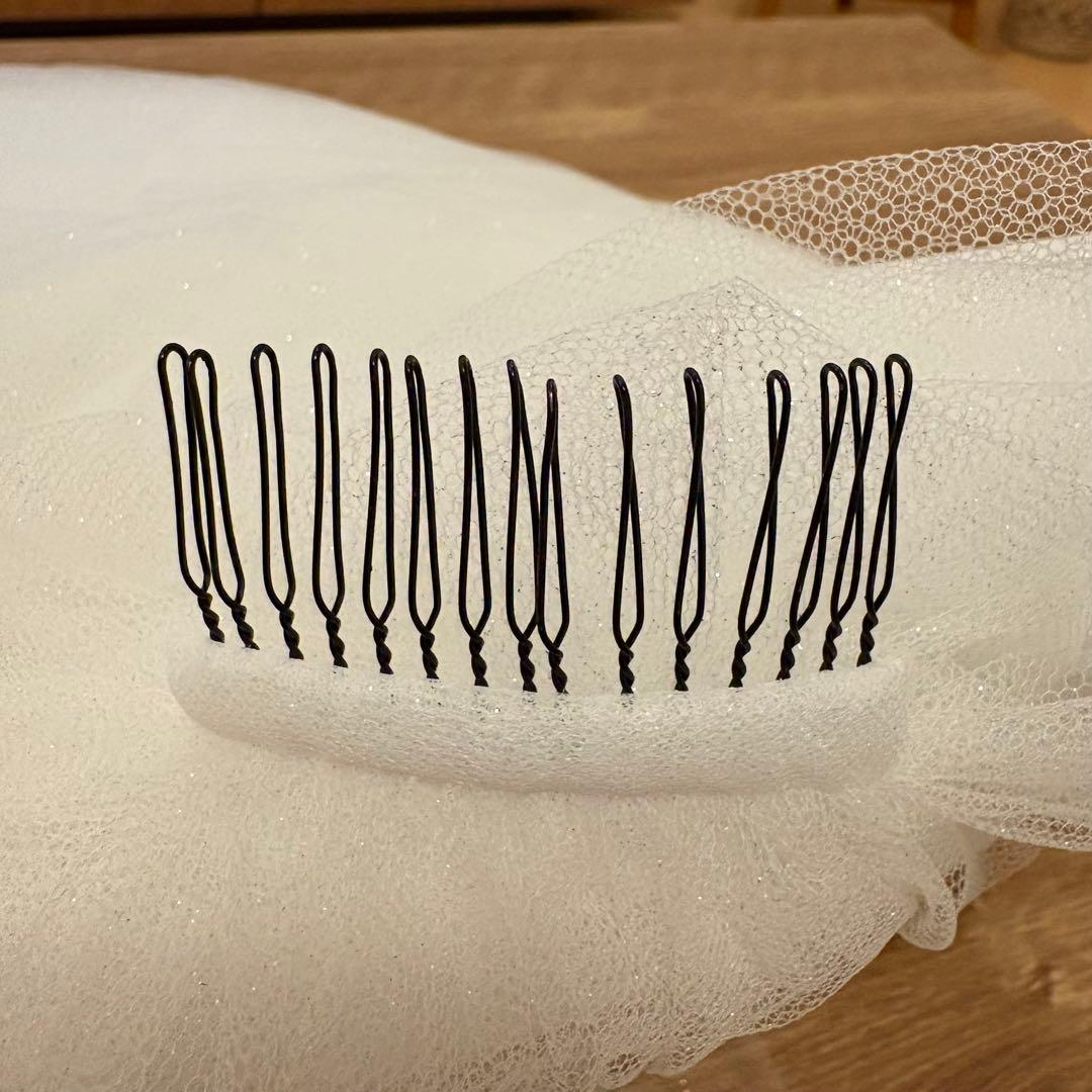 タカミブライダル Cherie ロングベール ラメ CV-950 3メートル