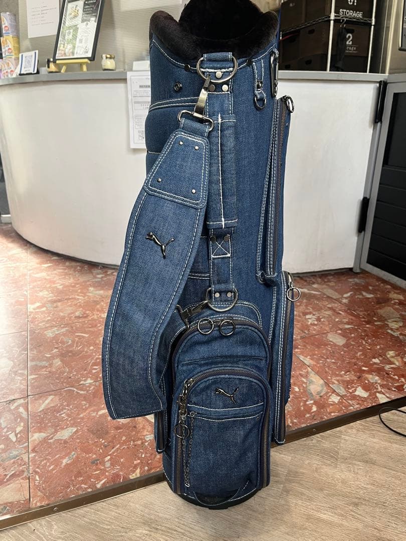 Puma デニムキャディバッグ