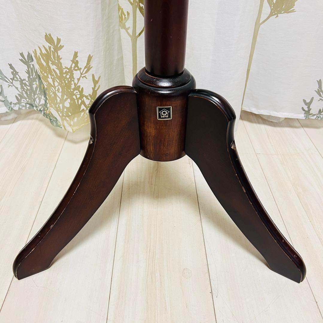 ニチハン　アンティーク　コートハンガー　ハンガーポール　木製