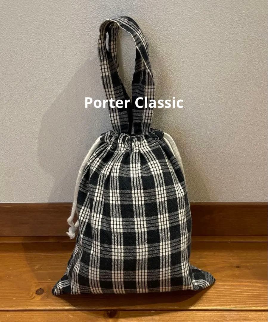 Porter Classic⚫️ポータークラシックUSED巾着