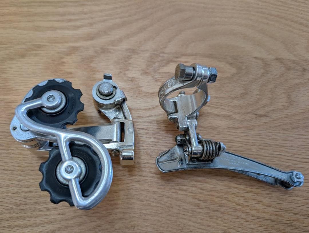 シマノ　クレーン　前後ディレーラーセット