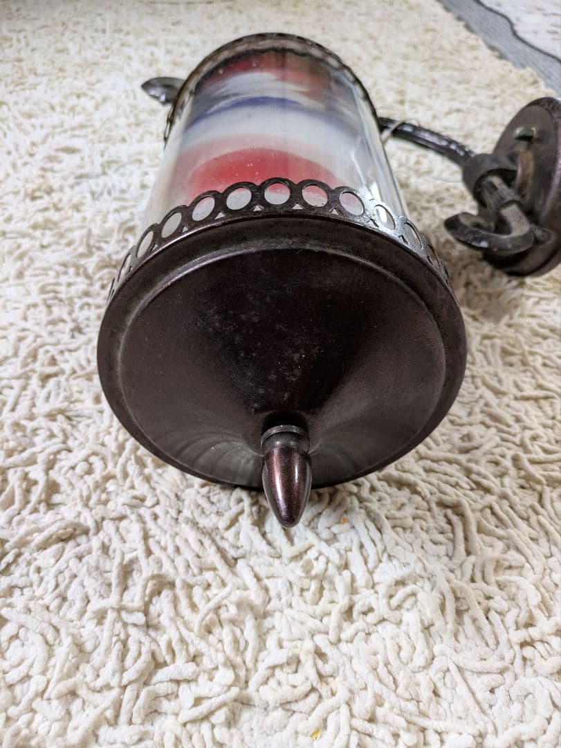 バーバーショップスタイル壁掛けランプ