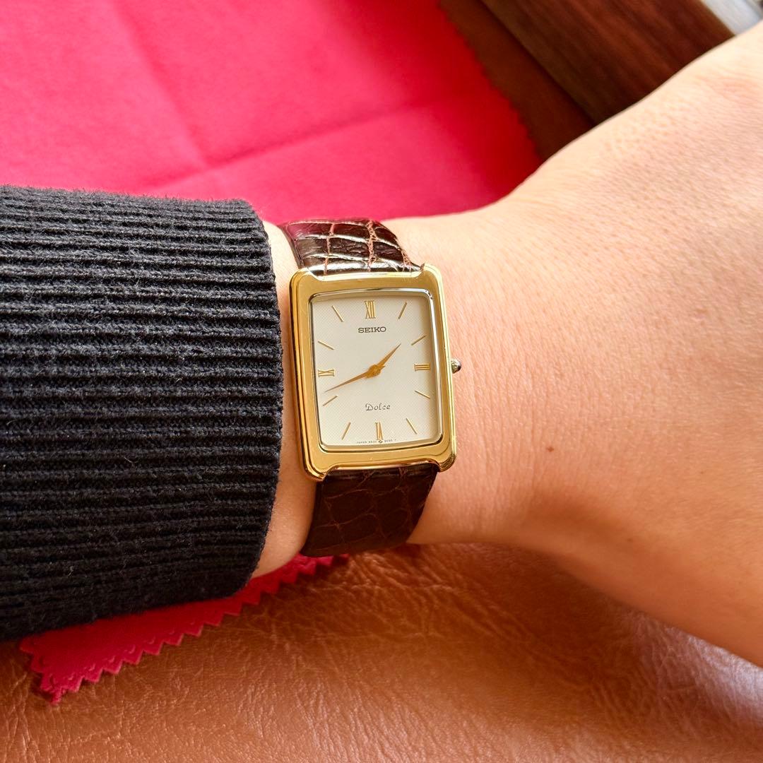 ヴィンテージ SEIKO 9530-5020 白文字盤 ローマ数字 1986年