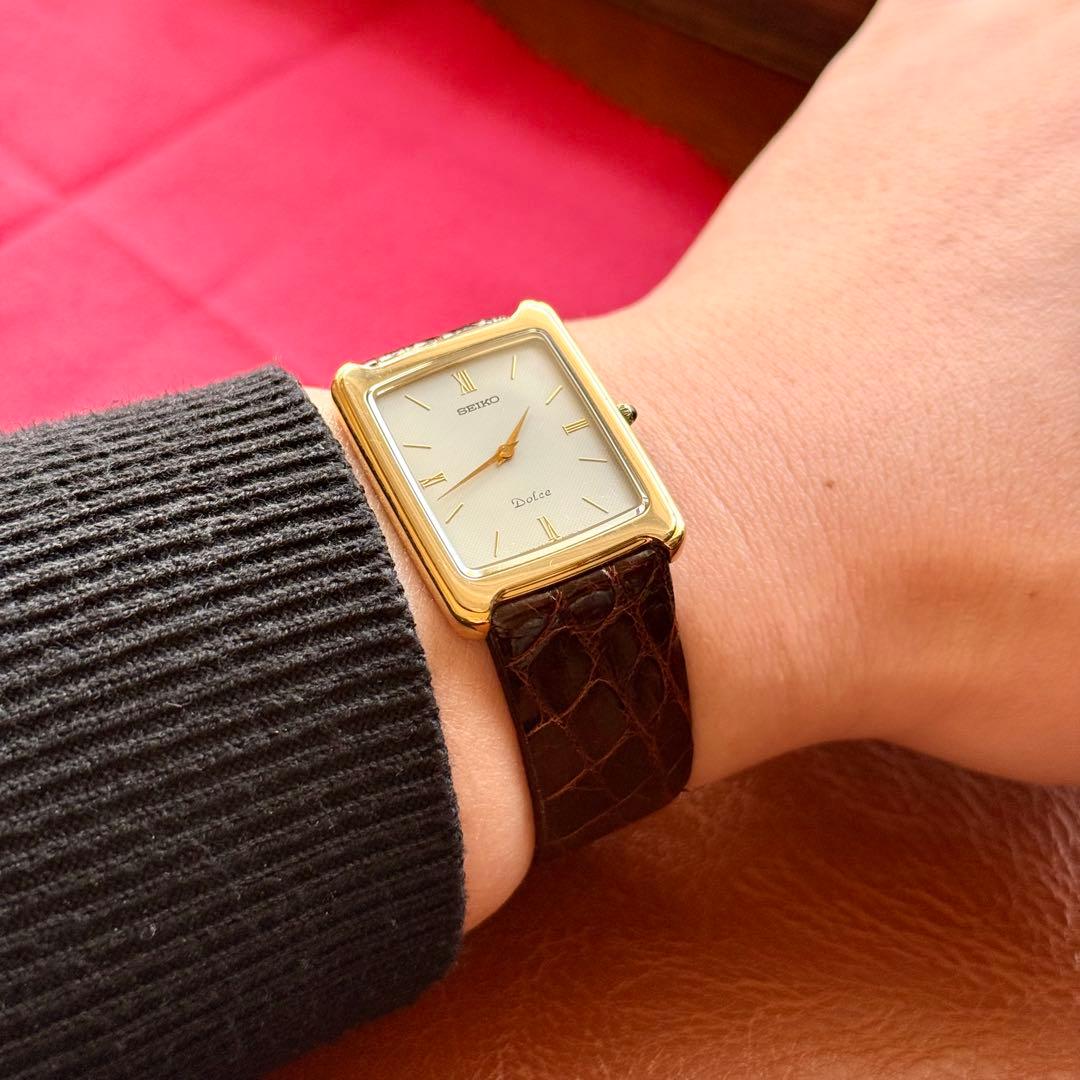 ヴィンテージ SEIKO 9530-5020 白文字盤 ローマ数字 1986年