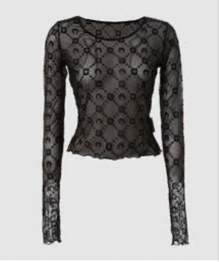 新品MARINE SERRE シースルー　トップス 最終値下げ