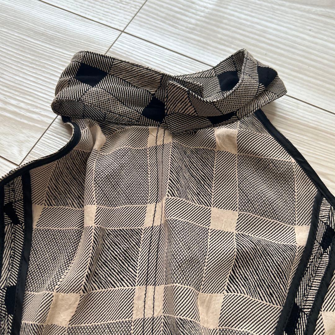 トップス TODAYFUL Halterneck Checkjacquard Tops