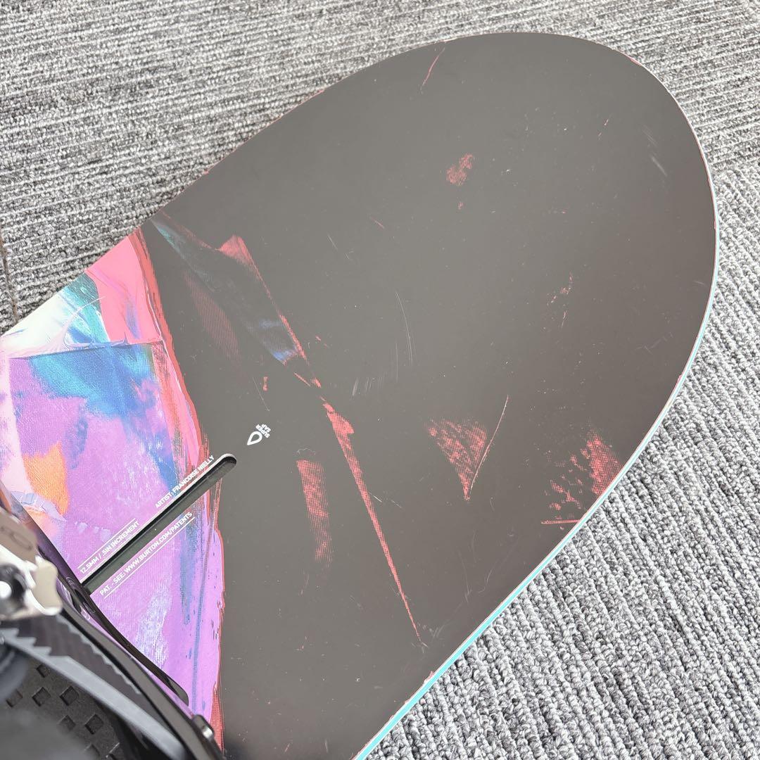 32美品❗️超豪華❗️バートン レディース スノーボードセット★141cm+ビン付