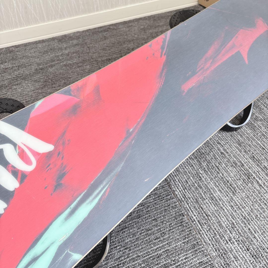 32美品❗️超豪華❗️バートン レディース スノーボードセット★141cm+ビン付