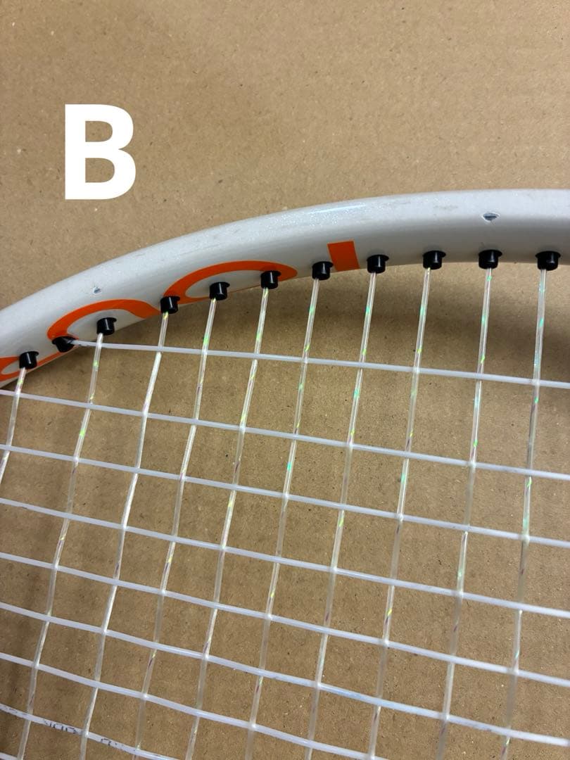 プリンス　Tour98 硬式テニスラケット 2本セット ホワイト