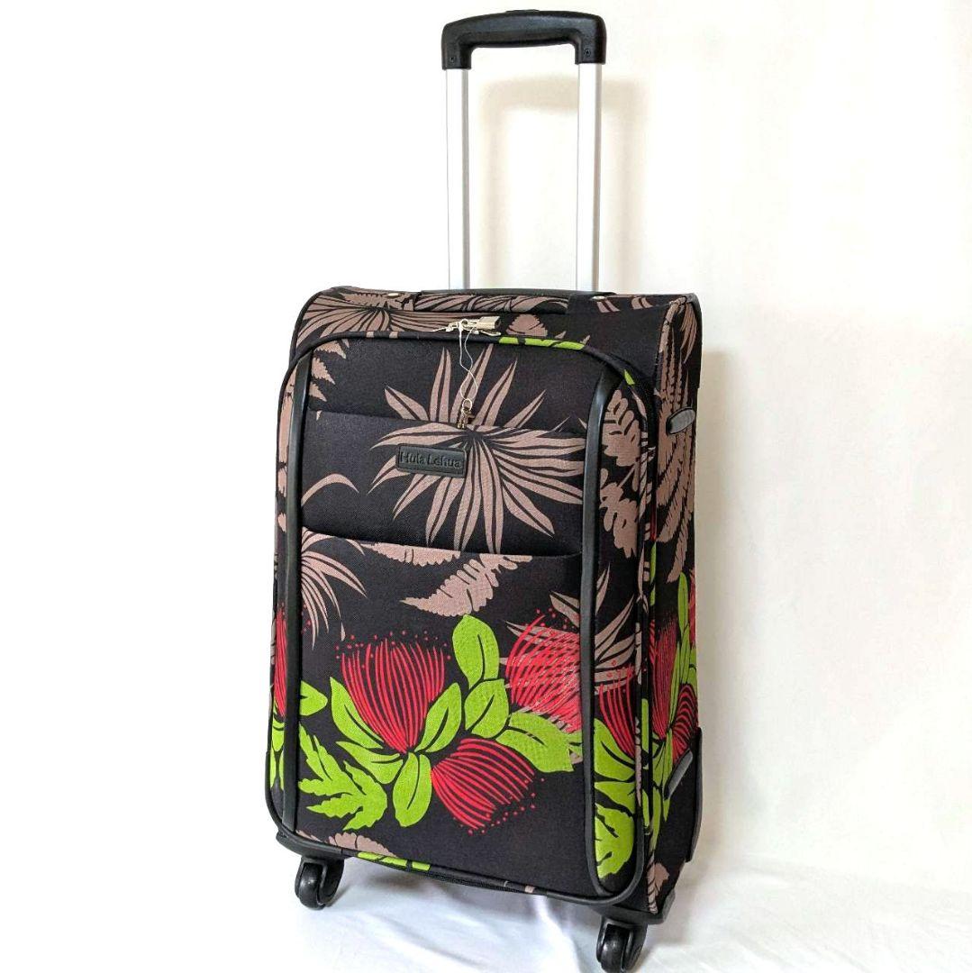 Hula Lehua Hawaii キャリーバッグ フラダンス レフア柄 鍵付き
