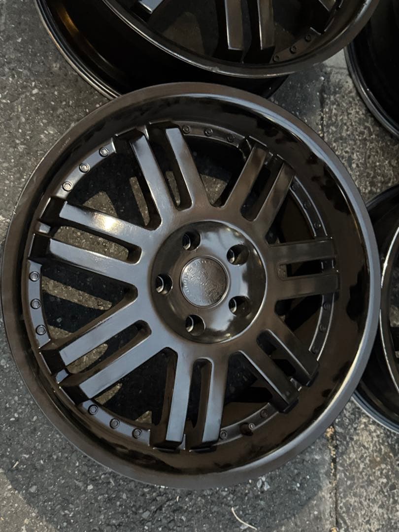 ミルキー鉄男ブラックライノ ホイール 20インチ ジープ ラングラー