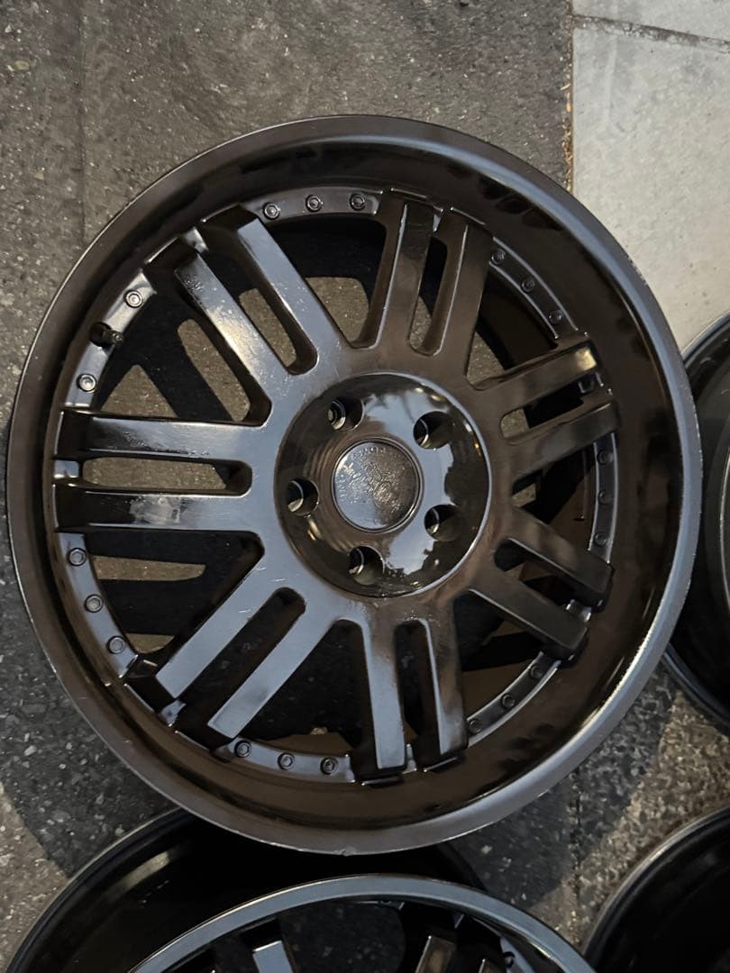 ミルキー鉄男ブラックライノ ホイール 20インチ ジープ ラングラー