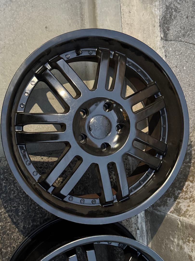 ミルキー鉄男ブラックライノ ホイール 20インチ ジープ ラングラー